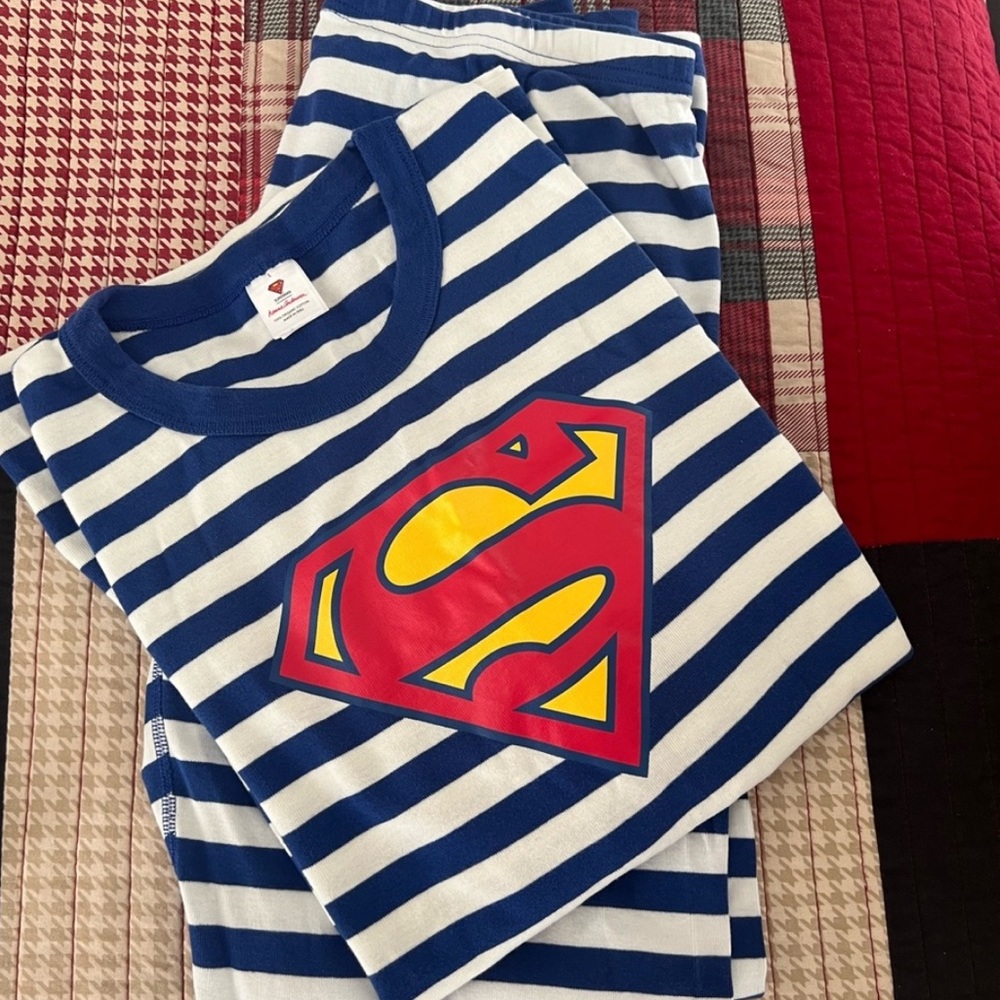 Superman Dad Pjs